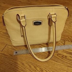 Cream Tignanello handbag in pristine condition